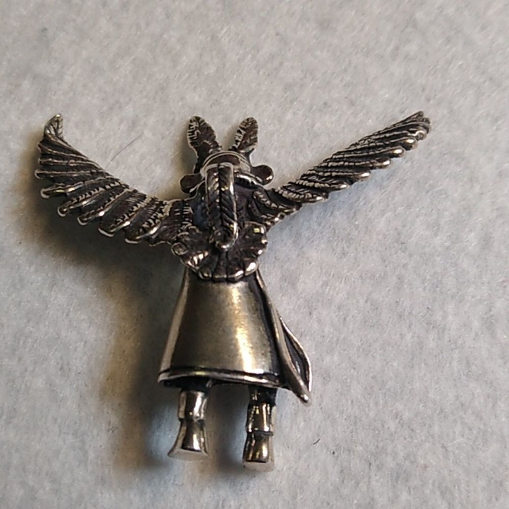 Kachina The Eagle Dancer/Thunderbird Silver 925 N… - image 2